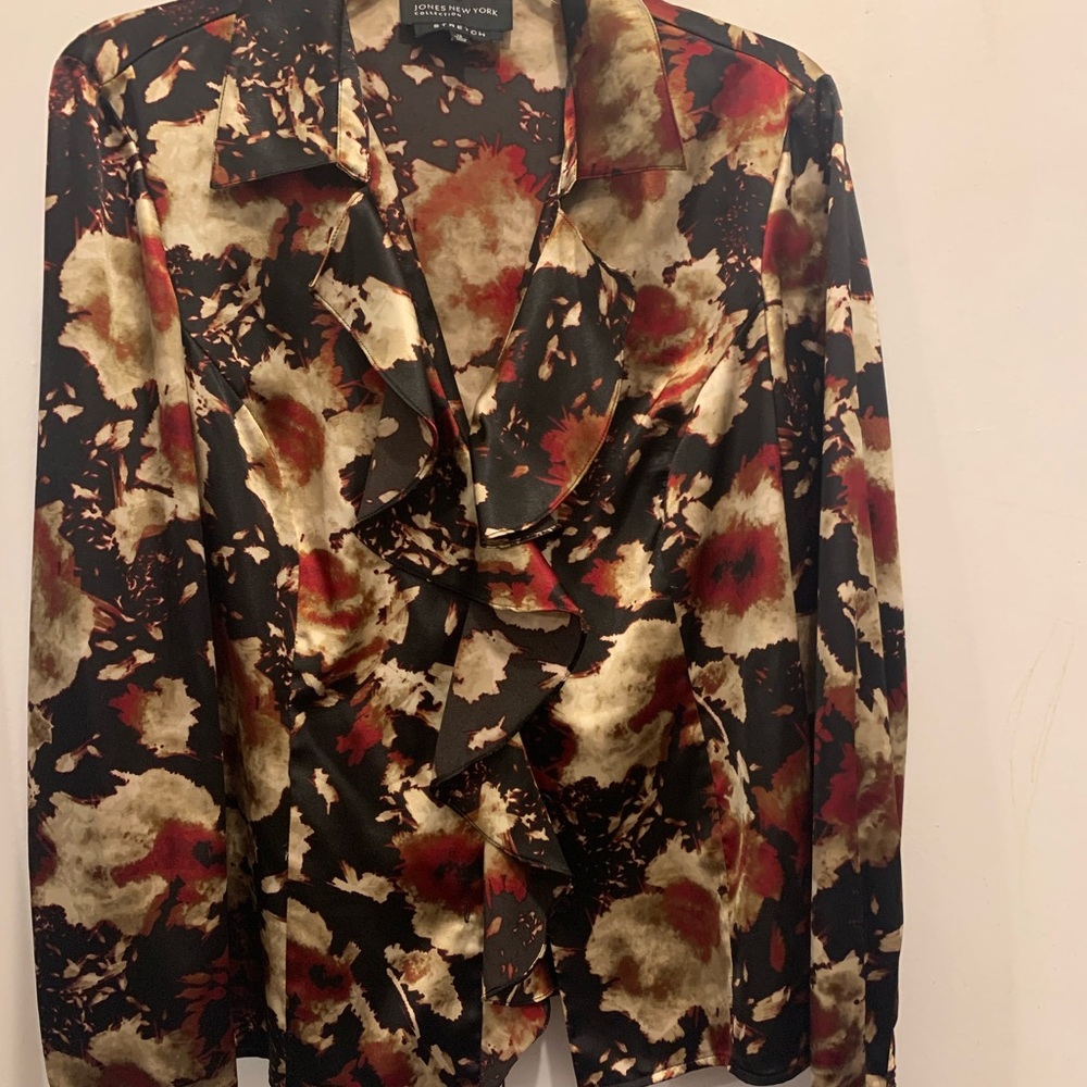 Ruffled blouse